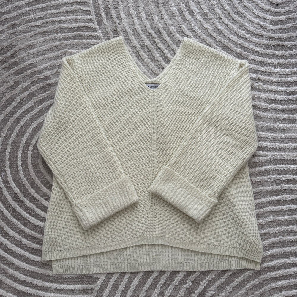 Cotton emporium knit sweater